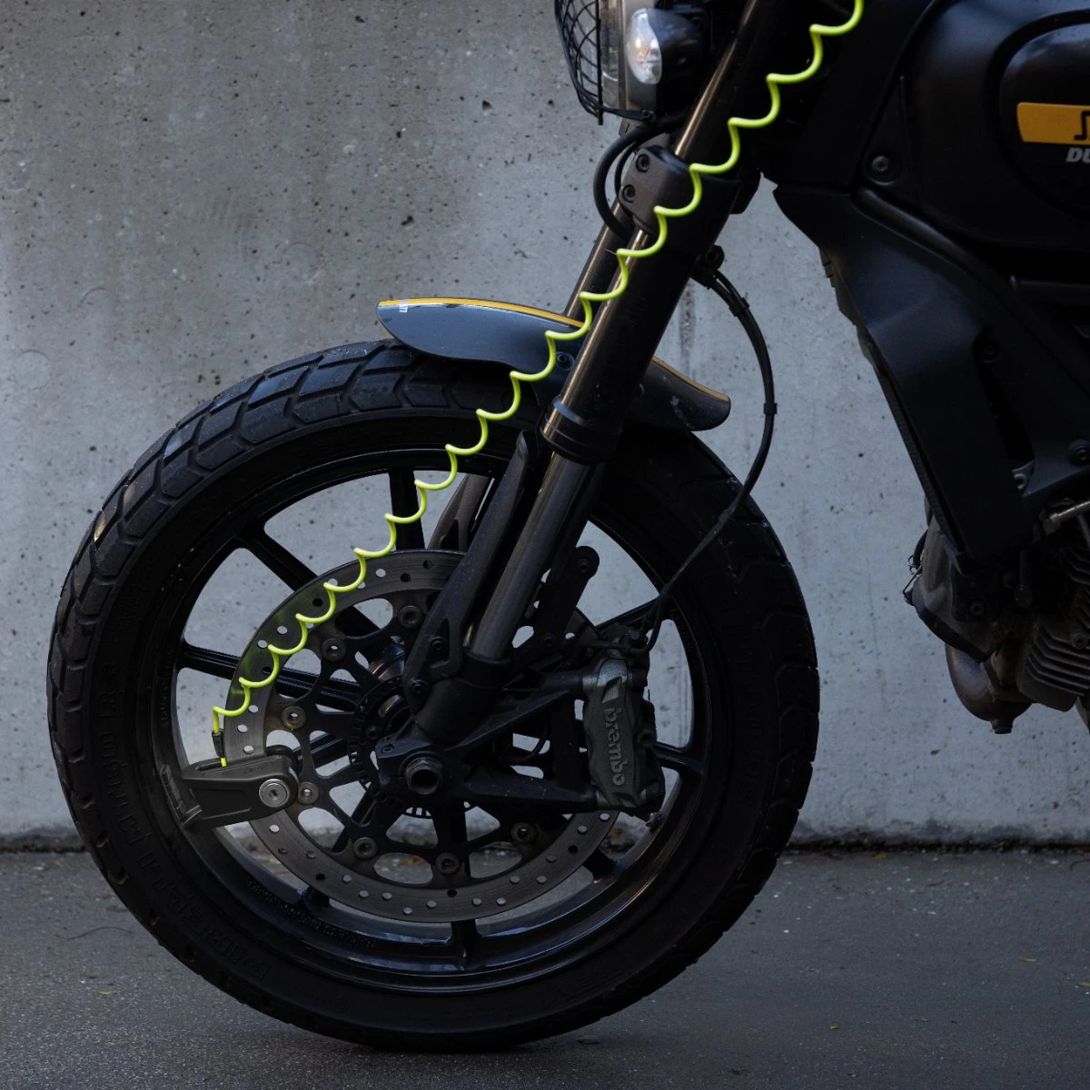 VINZ Baretti Schijfremslot ART4 - Zwart - Afbeelding 8