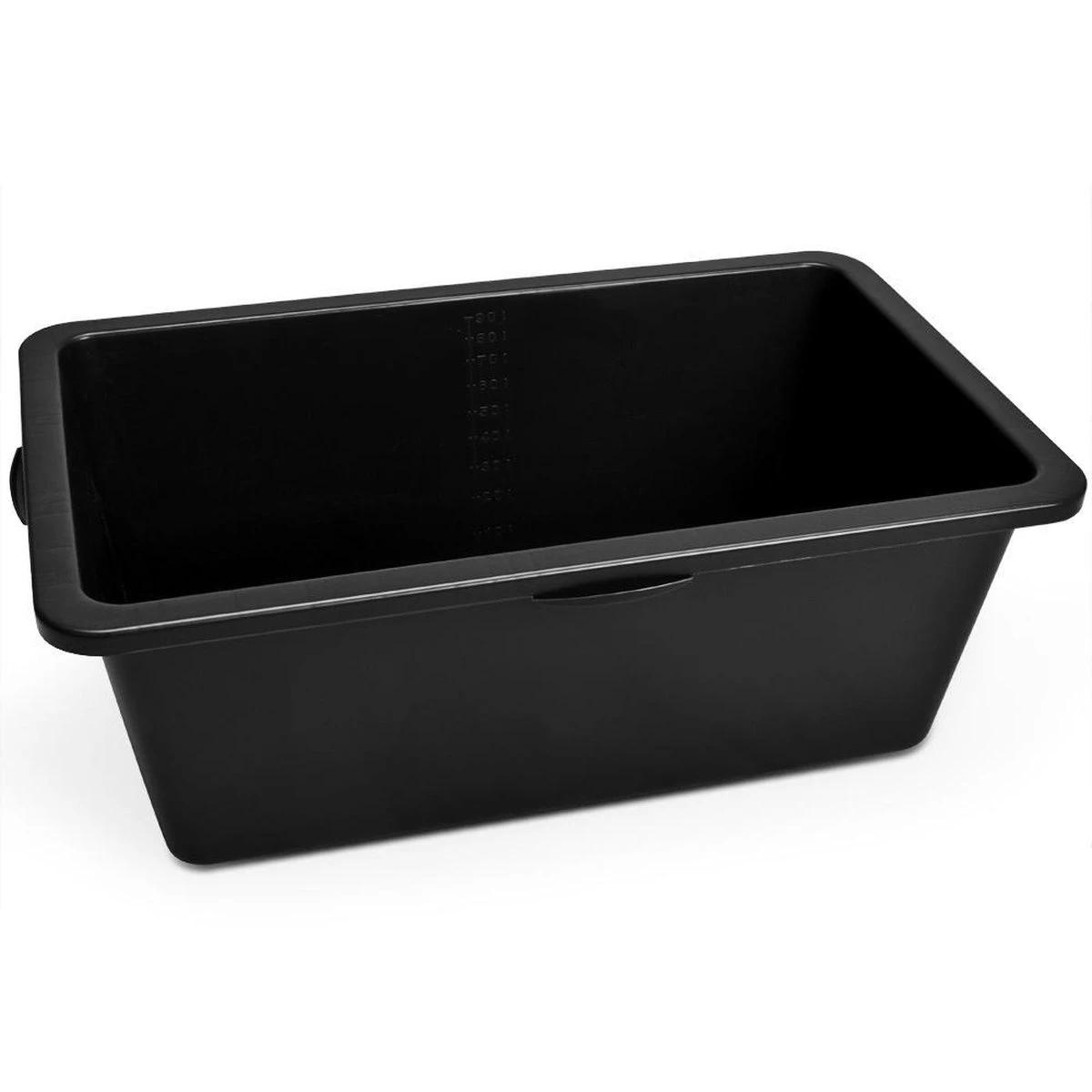 Monzana Fietskar Aanhanger - Met 90L Kunststof Kuip Koppeling – Zwart - Afbeelding 3