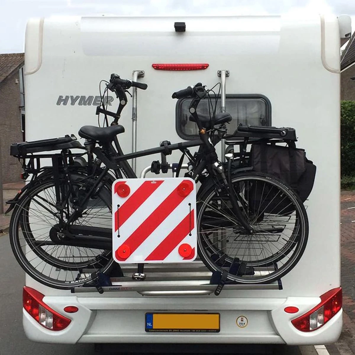 ProPlus Waarschuwingsbord Met Reflectoren 50x50 Cm Kunststof 361228 - Afbeelding 2