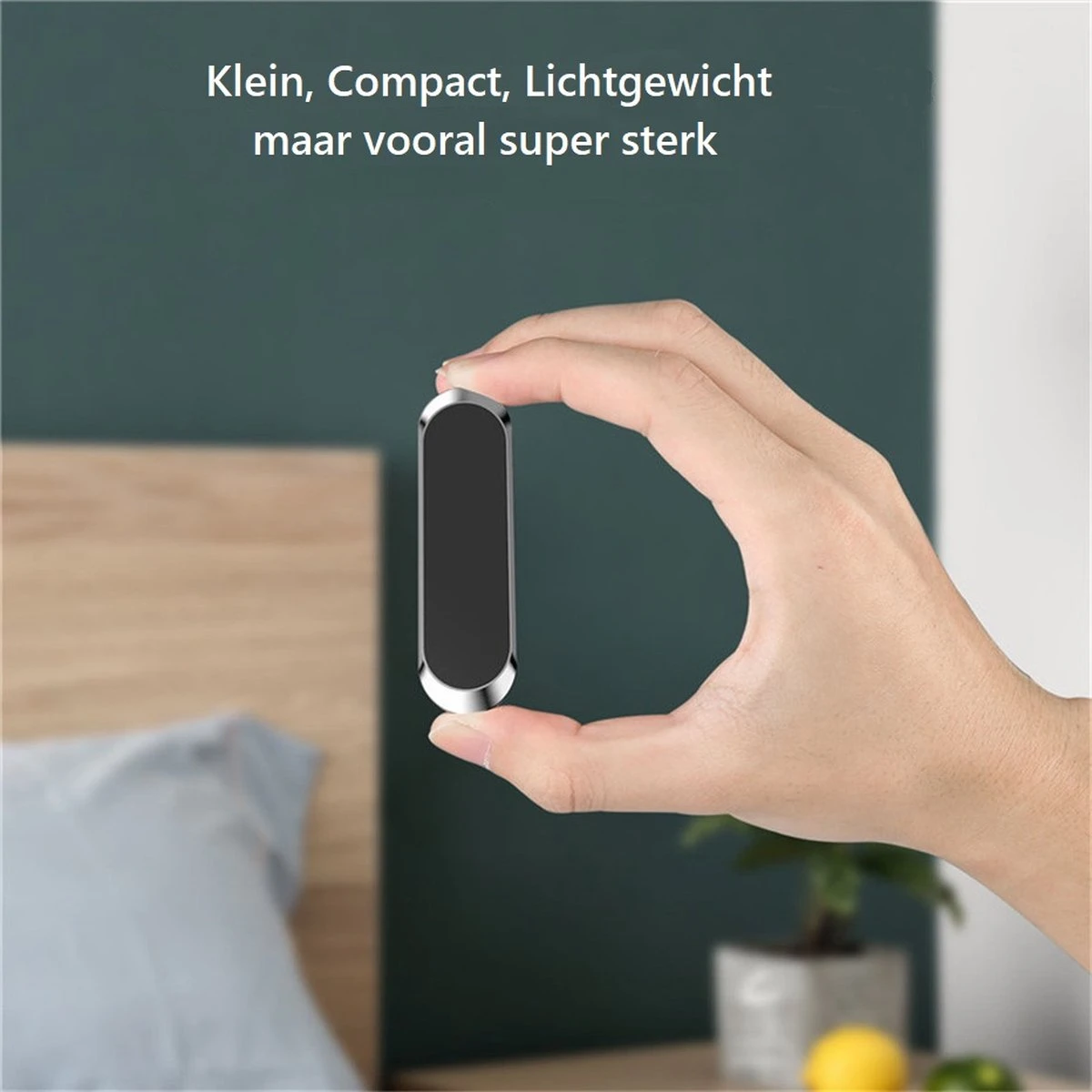 Multifunctionele Magneet Houder | Universele Telefoonhouder | Telefoonhouder Auto - Geschikt Voor IPhone, Samsung, Huawei, Xiaomi - Afbeelding 3
