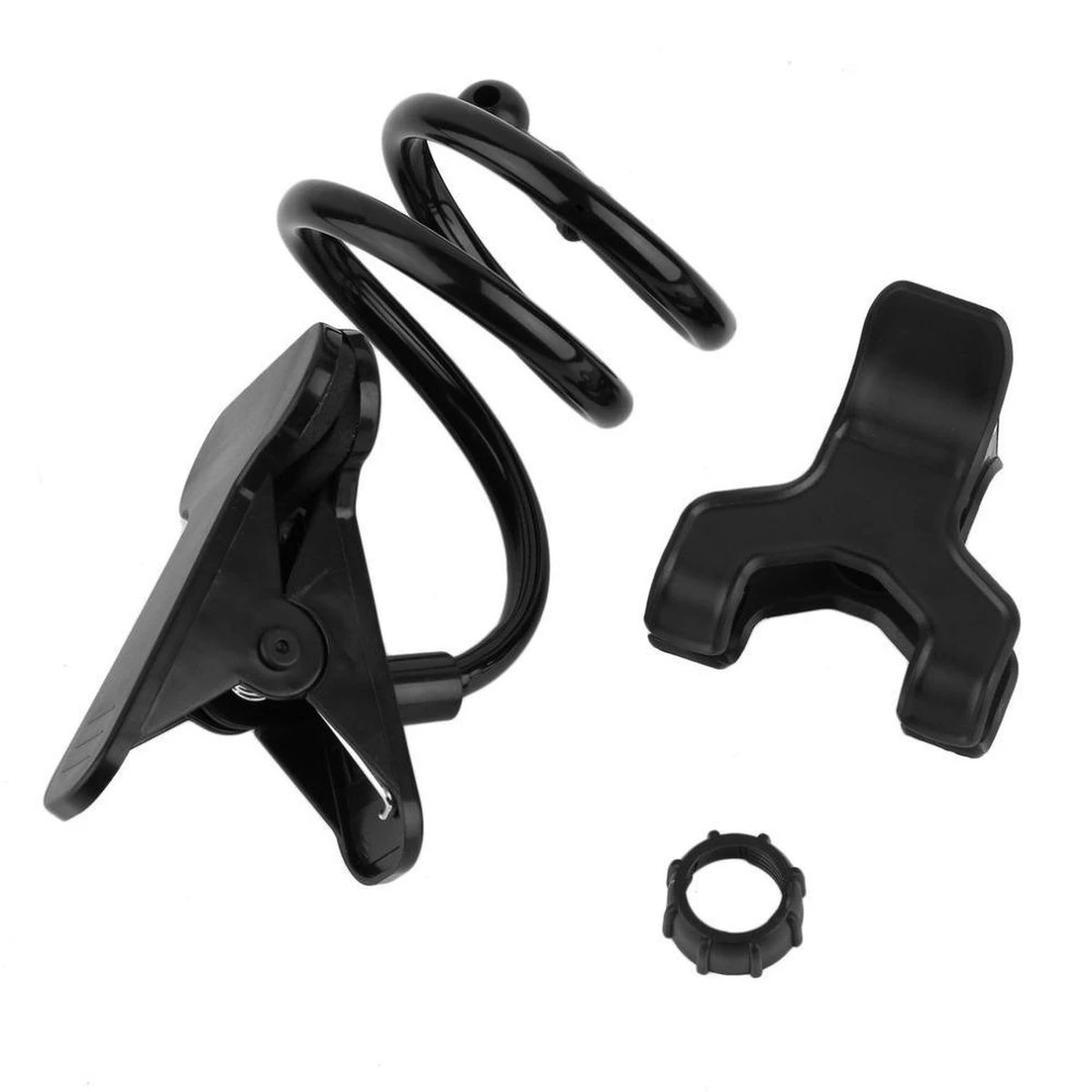 Merkloos Zwanenhals Lazy Bed Desk Stand Houder - Mobiele Telefoons - Universeel - Zwart - Afbeelding 6