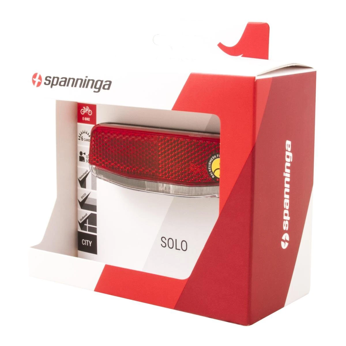 Spanninga Solo Fiets Achterlicht - E-bike - Afbeelding 9