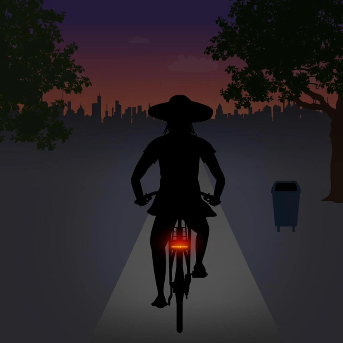 Spanninga Solo Fiets Achterlicht - E-bike - Afbeelding 10