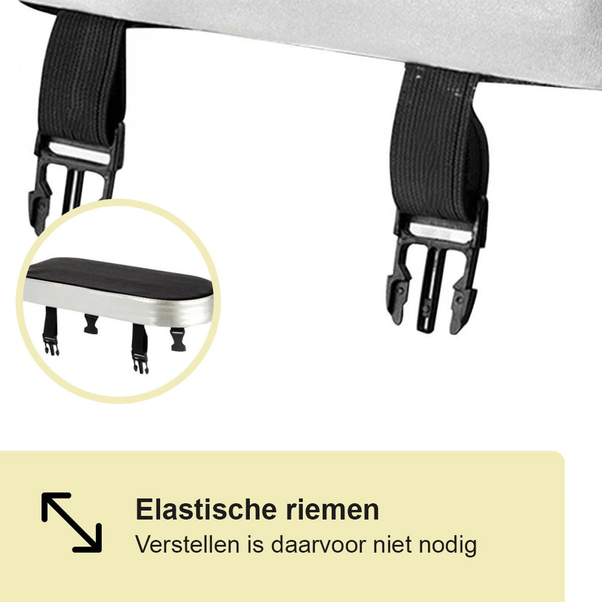 Lynnz® Bagagedrager Kussen - Fietskussen Achter - Bagagedragerkussen - Kussentje - Fiets Kussen - Afbeelding 4