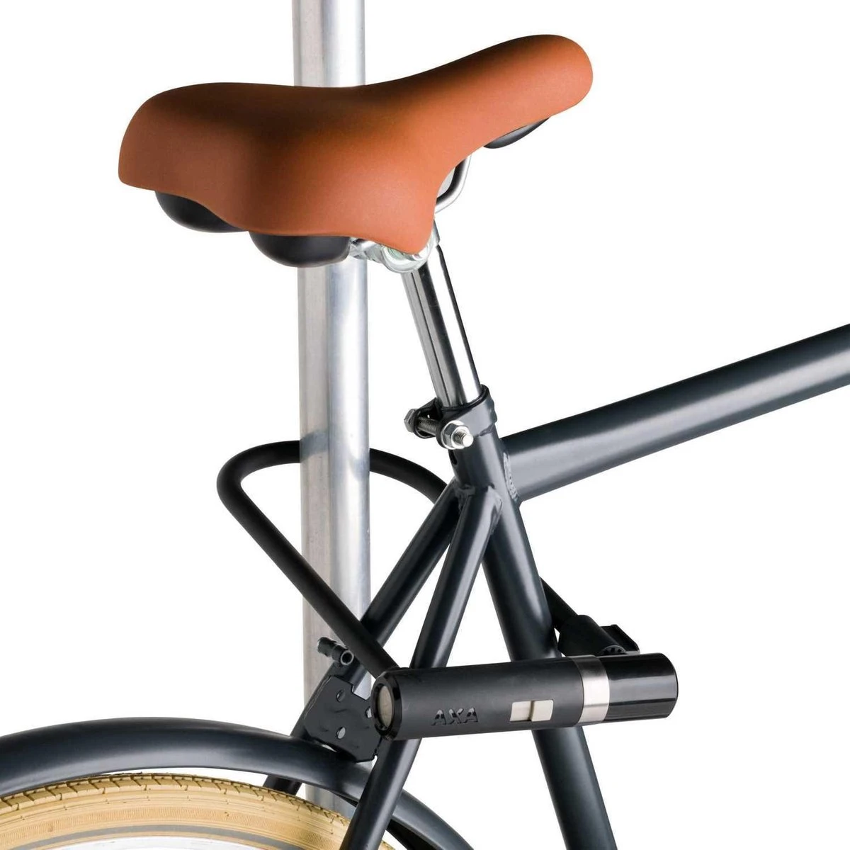 AXA Newton UL 230 Beugelslot - Slot Voor Fietsen – 23 Cm - Zwart - Afbeelding 6