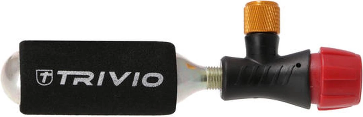 Trivio - Ready To Ride Zadeltas Racefiets + Binnenband + CO2 Adapter Met Patroon + Bandenlichter Set - Afbeelding 5