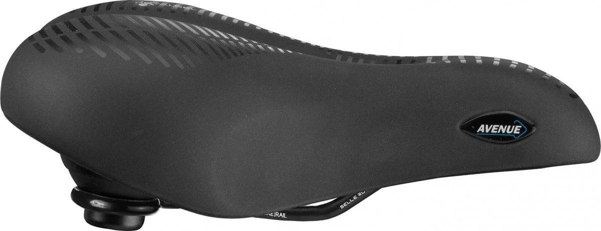 Selle Royal Avenue Moderate 8466 - Fietszadel - Gel - Zwart - Afbeelding 2