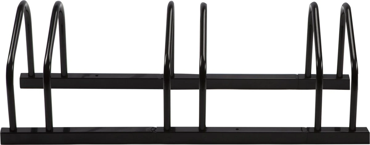 Alora Fietsenrek Voor 3 Fietsen Zwart- Met Muurbevestiging - Fietsen Rek - Afbeelding 3