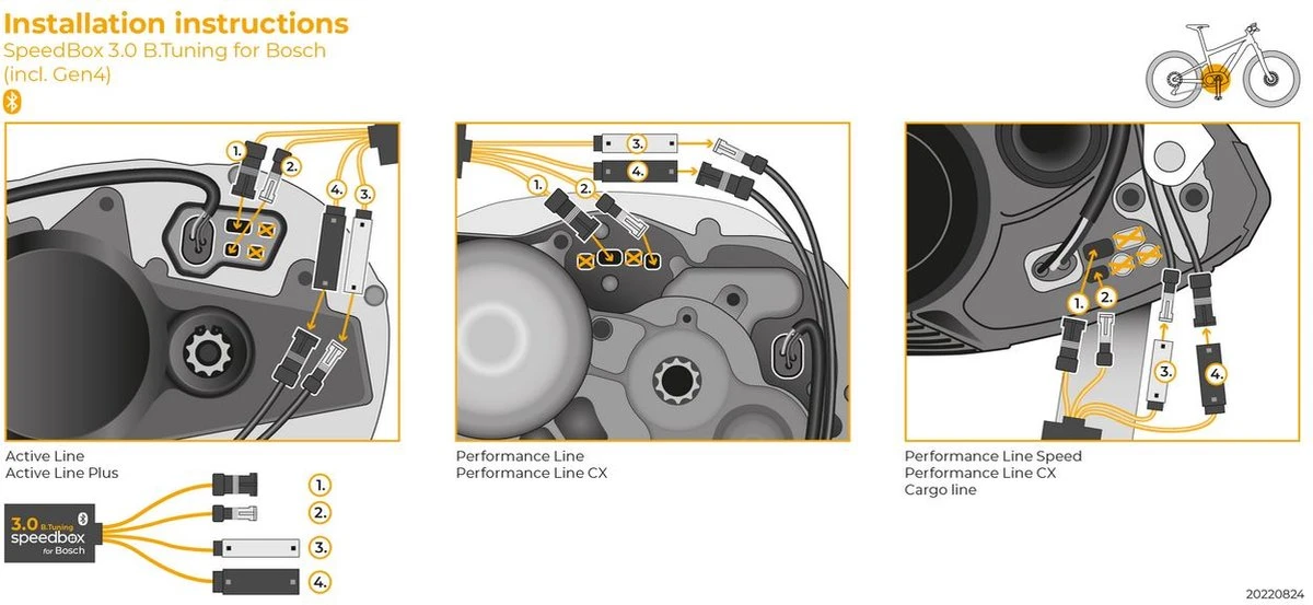 E-bike Tuning Kit Speedbox 3.0 B.Tuning Voor Bosch Motoren - Afbeelding 2