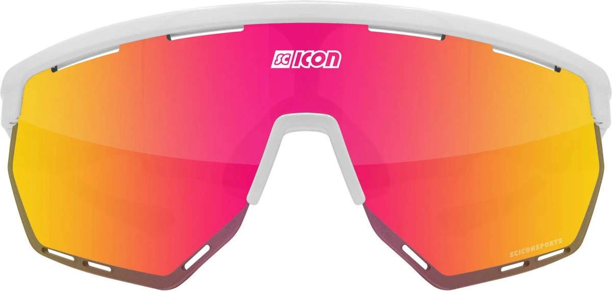Scicon BRIL AEROWING WHITE GLOSS SCN-PP RED MULTIMIRROR - Afbeelding 2