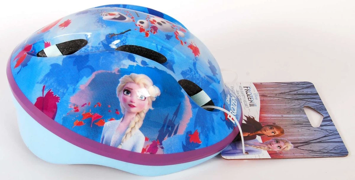 Mickey Mouse Disney Frozen 2 Meisjes Fietshelm - Skatehelm - 52-56 Cm - Afbeelding 17