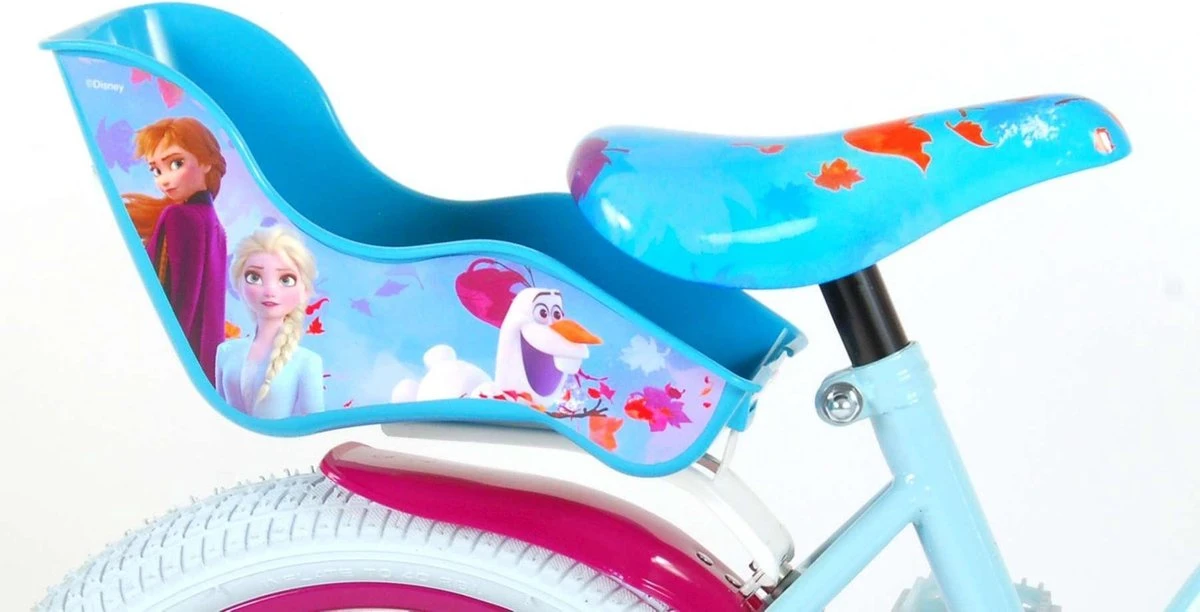 Volare Disney Frozen 2 - Kinderfiets - Meisjes - 16 Inch - Blauw/Paars - Afbeelding 11