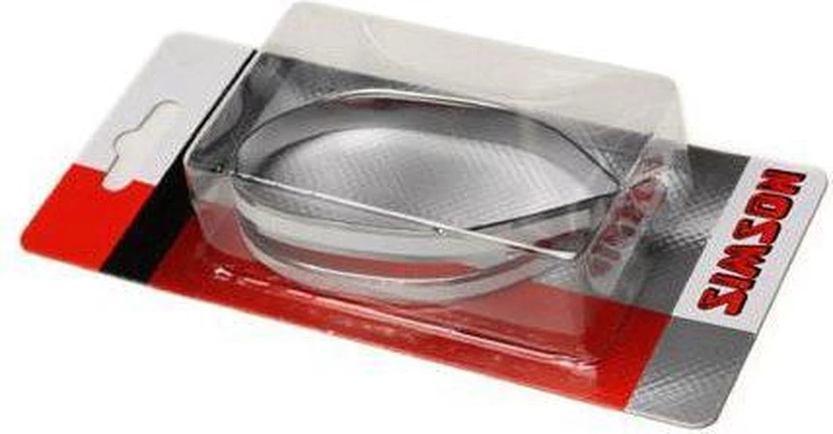 Simson Broekklemmen Kunststof Reflectie Zilver 2 Stuks - Afbeelding 9