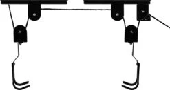 Dresco Fietslift - Max 20 Kg - Zwart