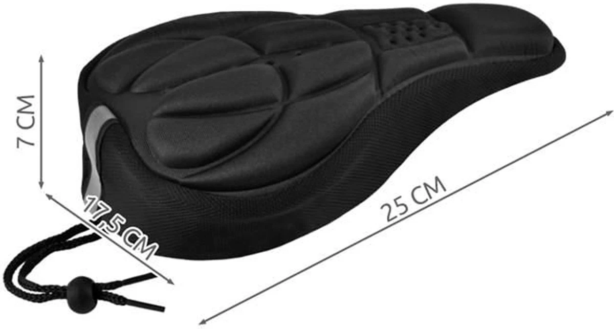 Zadelhoes - Gel Fietshoes - Universeel Zadeldek - Reflecterend - Comfort - Waterafstotend - Rheme - Afbeelding 7