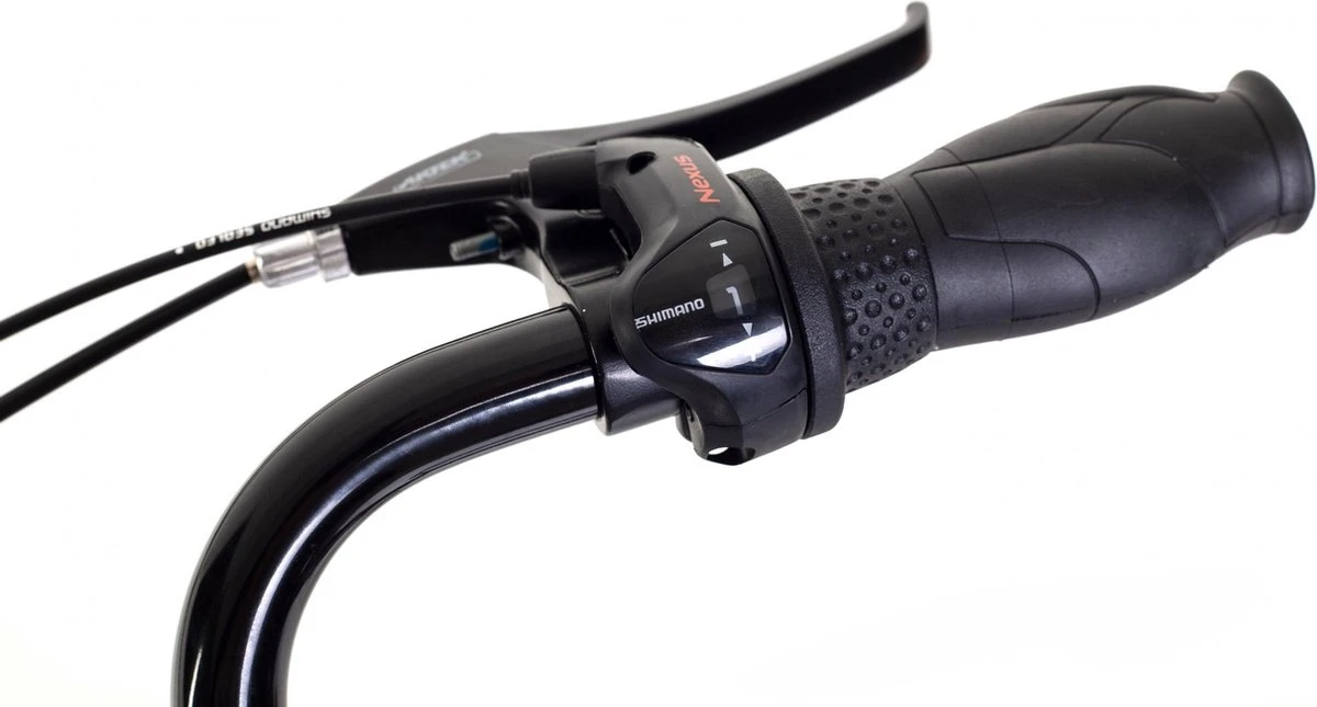 Amigo Bright - Damesfiets 28 Inch - Fiets Met 3 Versnellingen - Matzwart - Afbeelding 8