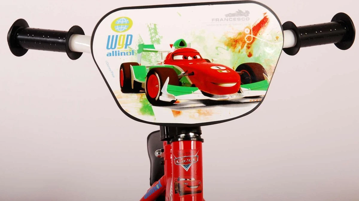 Disney Cars Kinderfiets - Jongens - 10 Inch - Rood - Doortrapper - Afbeelding 3