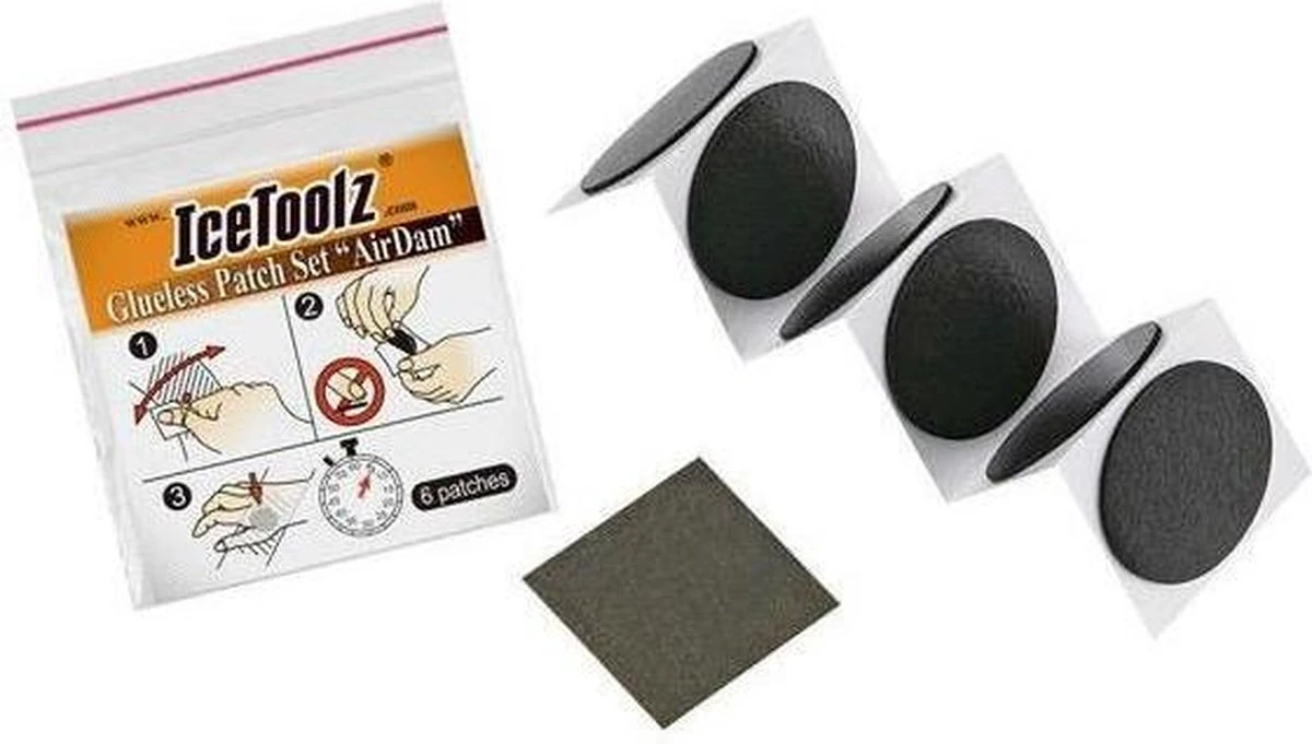 Icetoolz Zelfklevende Bandenplakkers Airdam Set Van 6 Stuks - Afbeelding 2