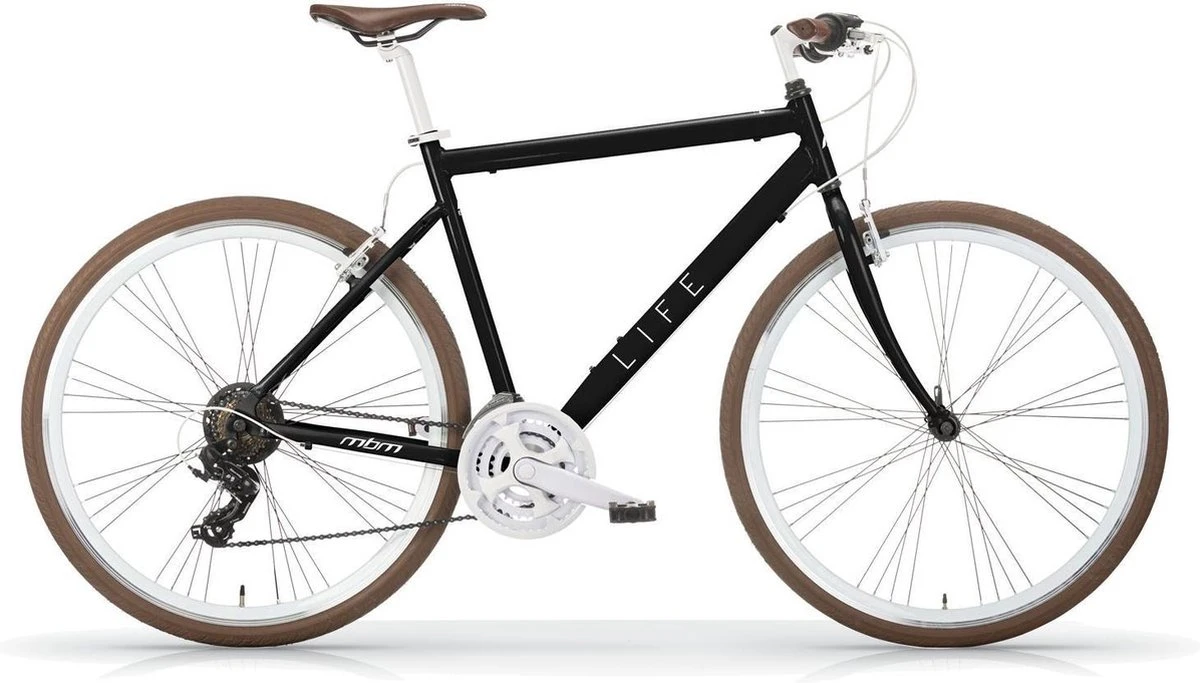 MBM Life Fixed Gear 58 Cm Zwart - Afbeelding 2