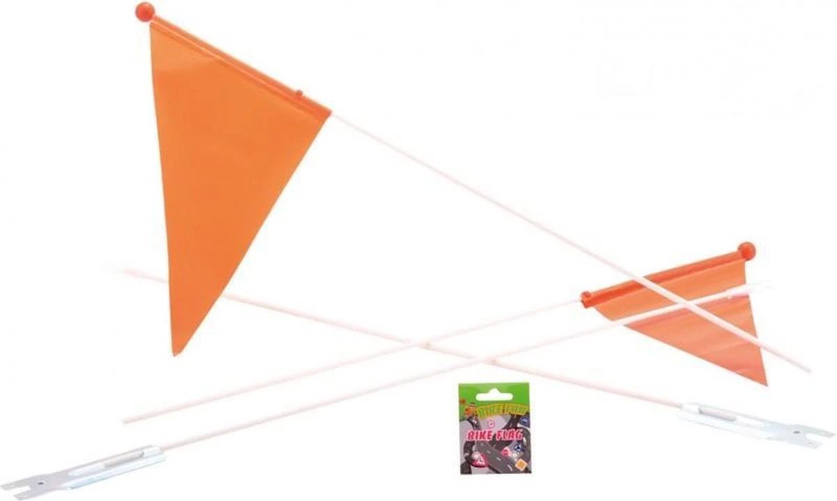 Johntoy - Fietsvlag - Kinderen - Oranje - Afbeelding 4