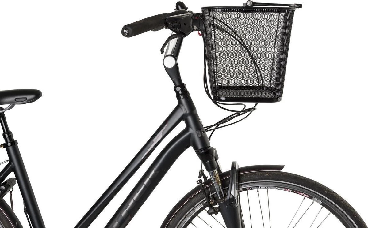 Fastrider Luxe Afneembaar Stuurmand Borre Zwart - 16L - KLICKfix - Afbeelding 2