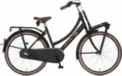 Cortina U4 Mini - Stadsfiets - M24 - Jet Black Matt - Matzwart - R3