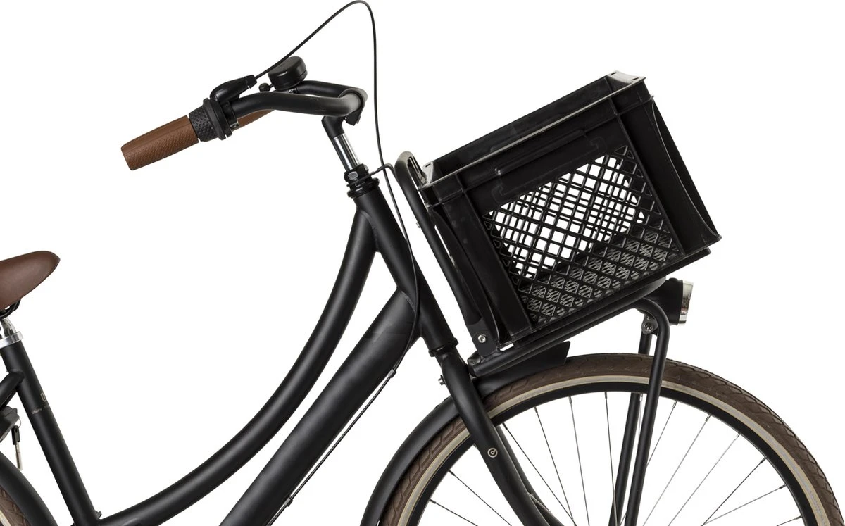 Fastrider Fietskrat Medium - Zwart - 22L - Afbeelding 2