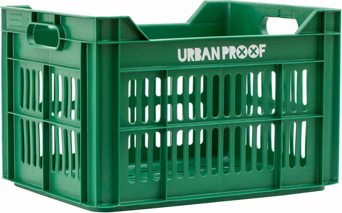 Gerecyclede Fietskrat Urban Proof 30 Liter - As Grijs - Afbeelding 2