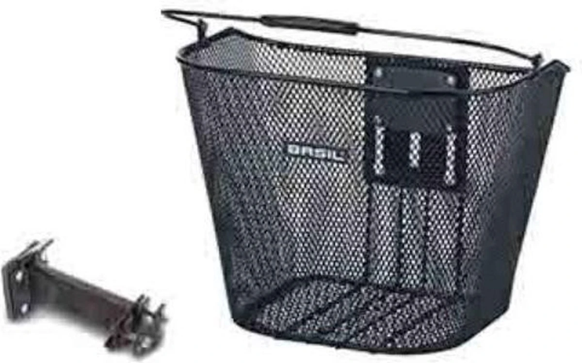 Basil Bremen BE - Fietsmand - Inclusief Systeem - Voorop - Zwart - Afbeelding 16