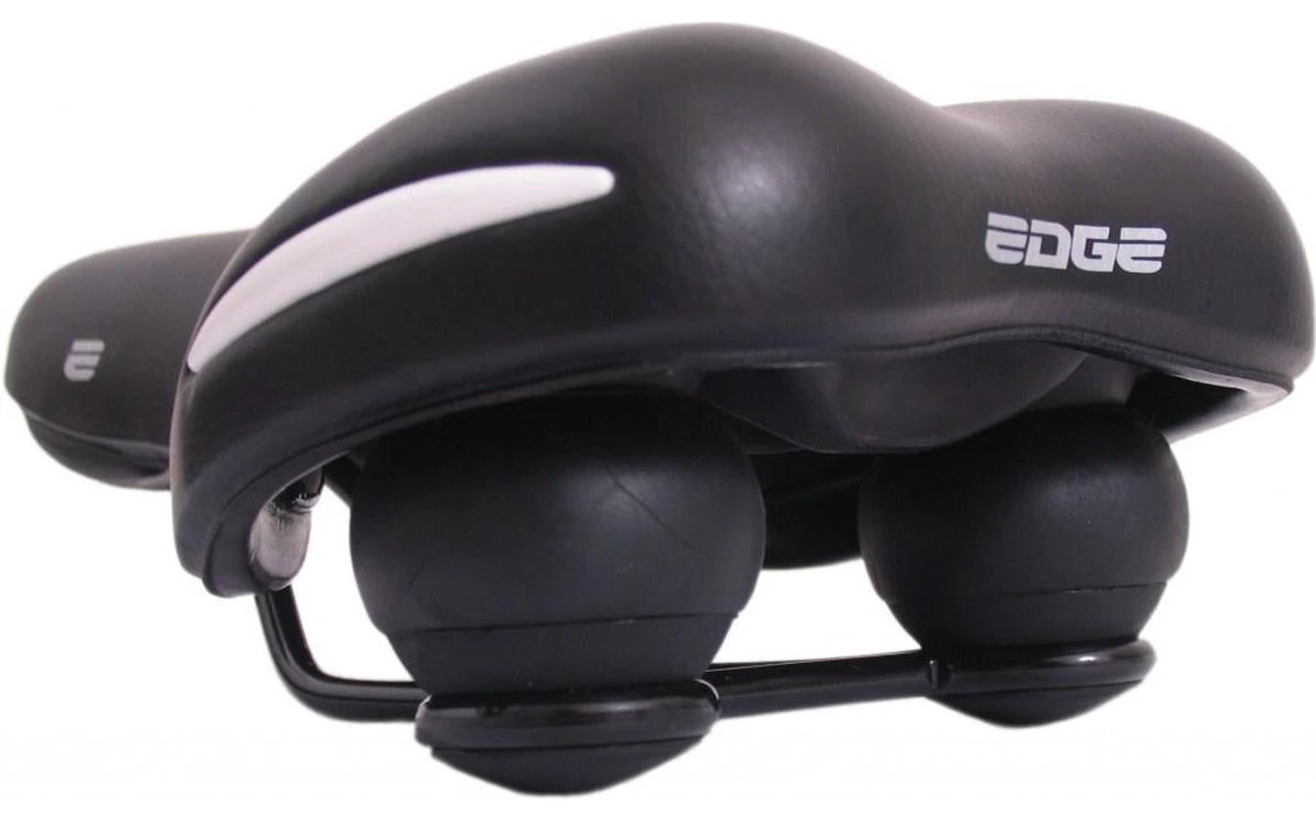 Selle Fietszadel Stadsfiets Ride 252 X 182 Mm Zwart - Afbeelding 4