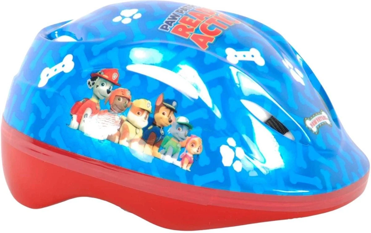 Paw Patrol Jongens Fietshelm - Blauw Rood - 51-55 Cm - Afbeelding 4