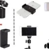 Mobiele Telefoon Houder Statief – Telefoonhouder - Universele Telefoonhouder Voor Statief + 360 ° Draaigreep – HiCHiCO