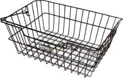 Basil Cairo Fietsmand - Achter - Staal - Zwart