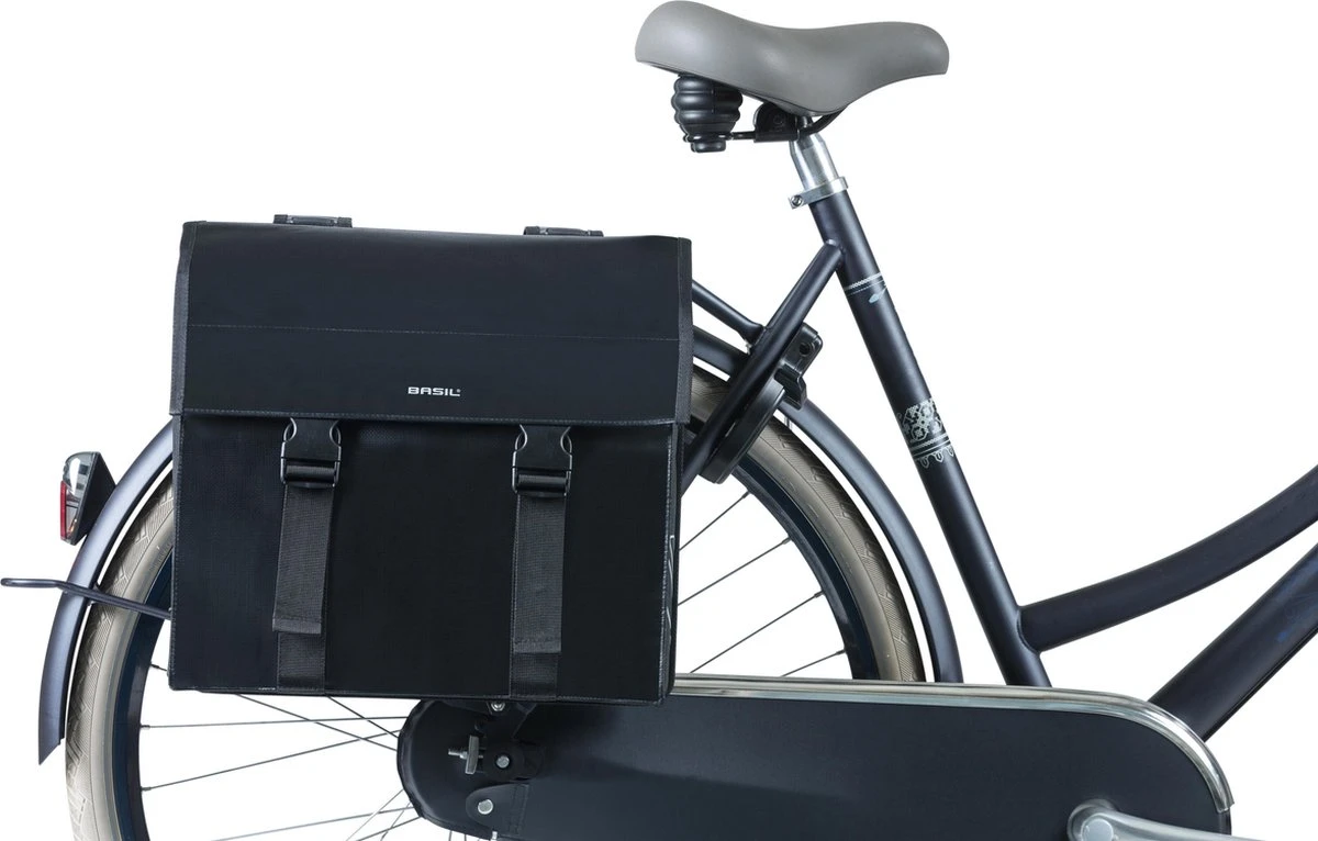 Basil Urban Load Dubbele Fietstas - Zwart - 48 Liter - Afbeelding 9
