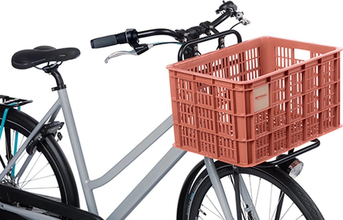 Basil Fietskrat L - Groot - 40 Liter - Rood - Afbeelding 5