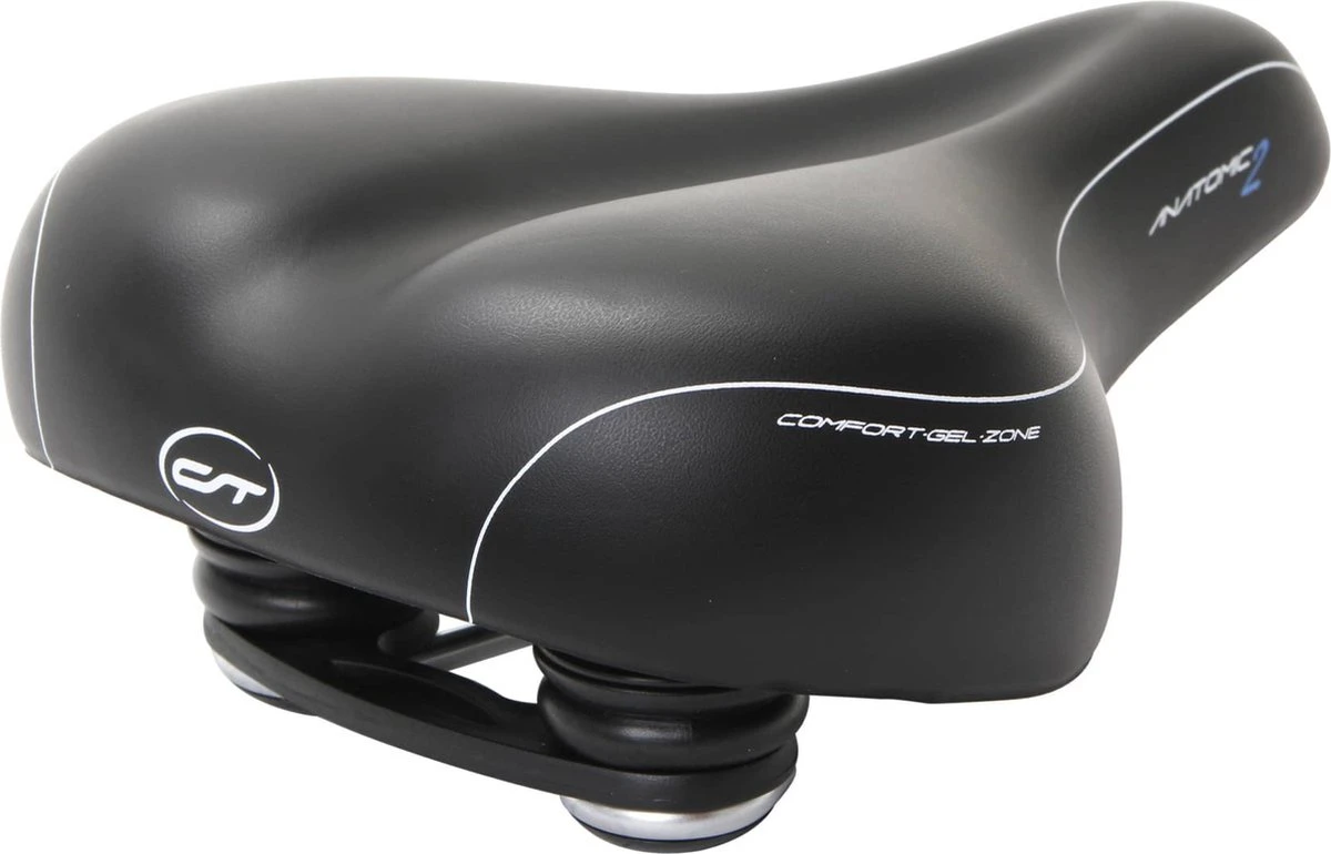 Contec City/Tour Anatomic 2 Fietszadel 100% Waterdicht - Gepatenteerde Opbouw Voor Het Beste Comfort - Afbeelding 5