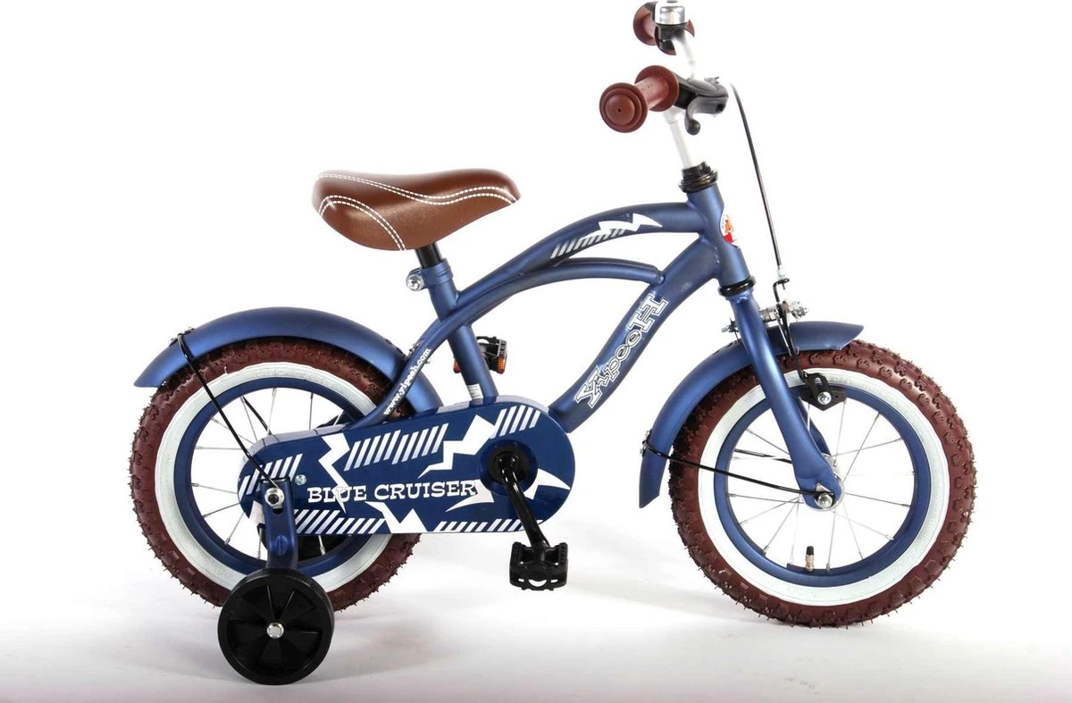Volare Blue Cruiser Kinderfiets - Jongens - 12 Inch - Blauw - 95% Afgemonteerd - Afbeelding 9