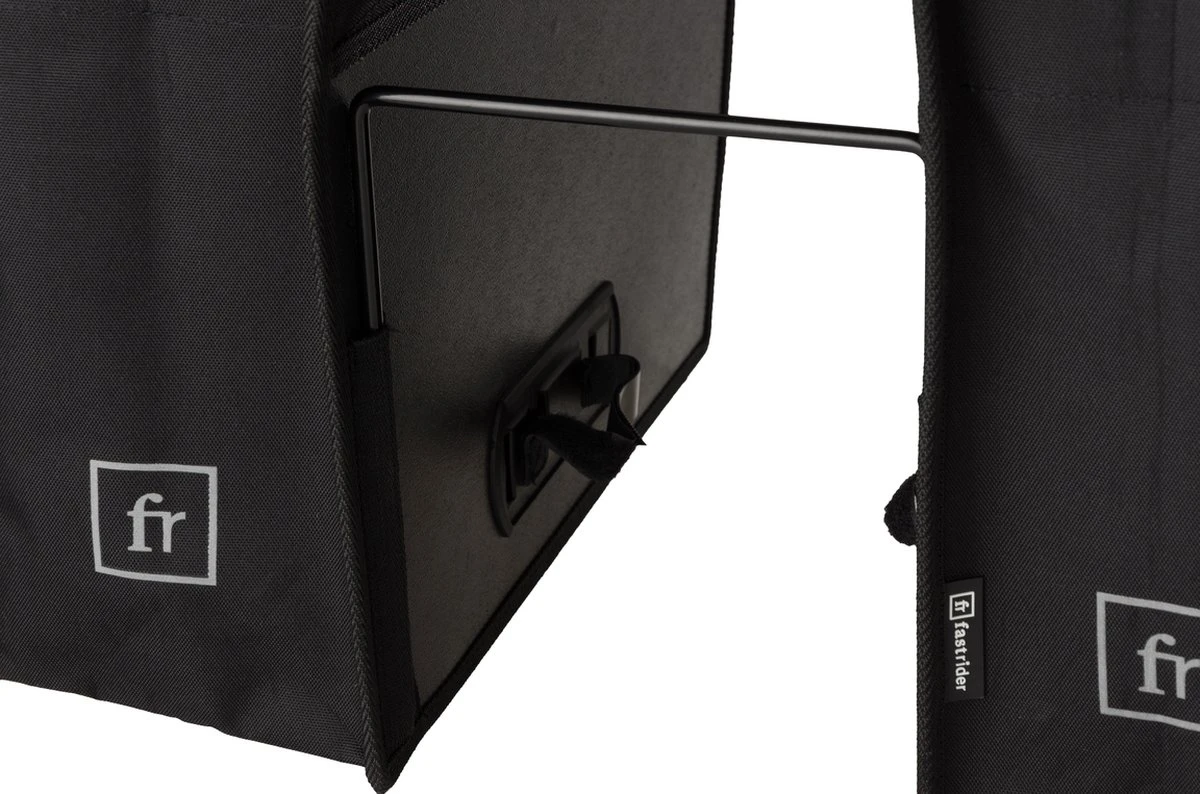 Fastrider Dubbele Fietstas Zwart - 31L - Afbeelding 9