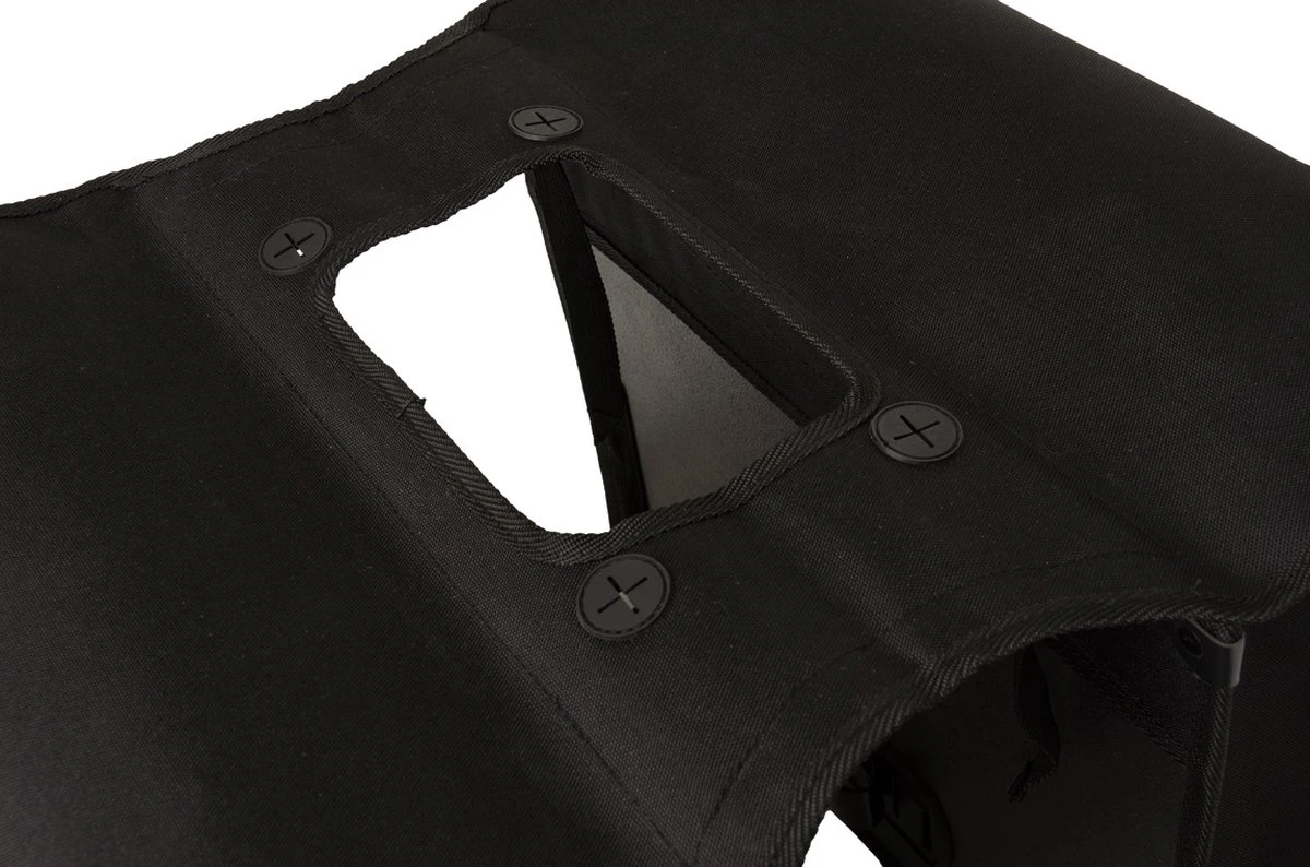 Fastrider Dubbele Fietstas Zwart - 31L - Afbeelding 11