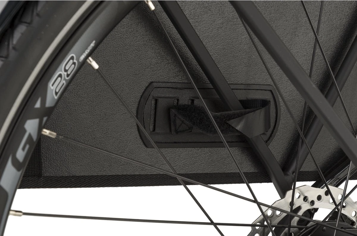 Fastrider Dubbele Fietstas Zwart - 31L - Afbeelding 5