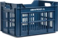 Gerecyclede Fietskrat Urban Proof 30 Liter - Donkerblauw