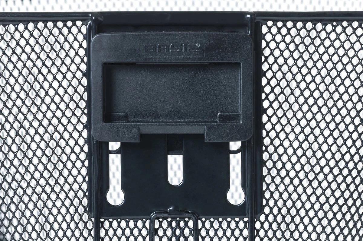 Basil Bremen KF Fietsmand - Voor - Inclusief Bevestigingssysteem - Zwart - Afbeelding 2