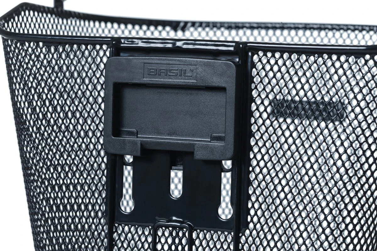 Basil Bremen KF Fietsmand - Voor - Inclusief Bevestigingssysteem - Zwart - Afbeelding 11
