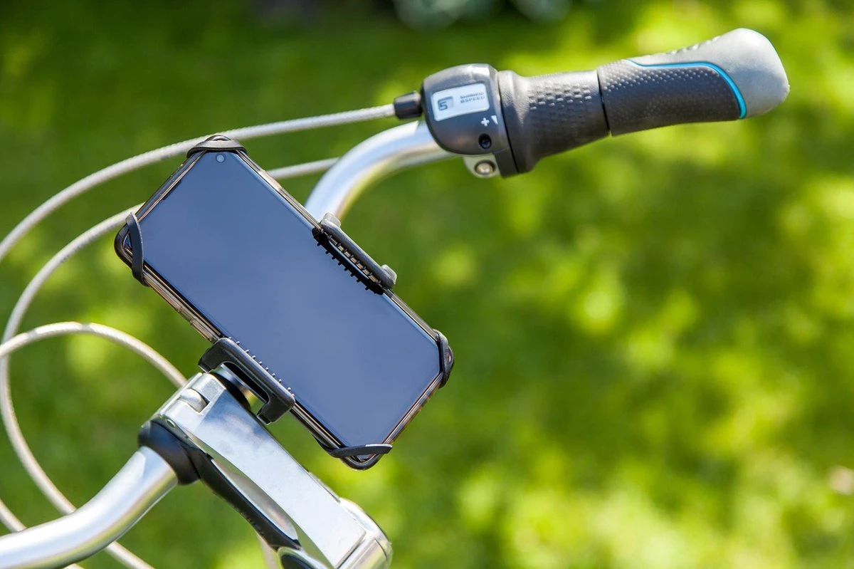 FONSAFE® Telefoonhouder Fiets - Universeel En Schokbestendig Voor GSM - Handsfree Bellen - 360° Draaibaar - Smartphone Houder Fiets - Iphone - Samsung - Huawei - Afbeelding 7