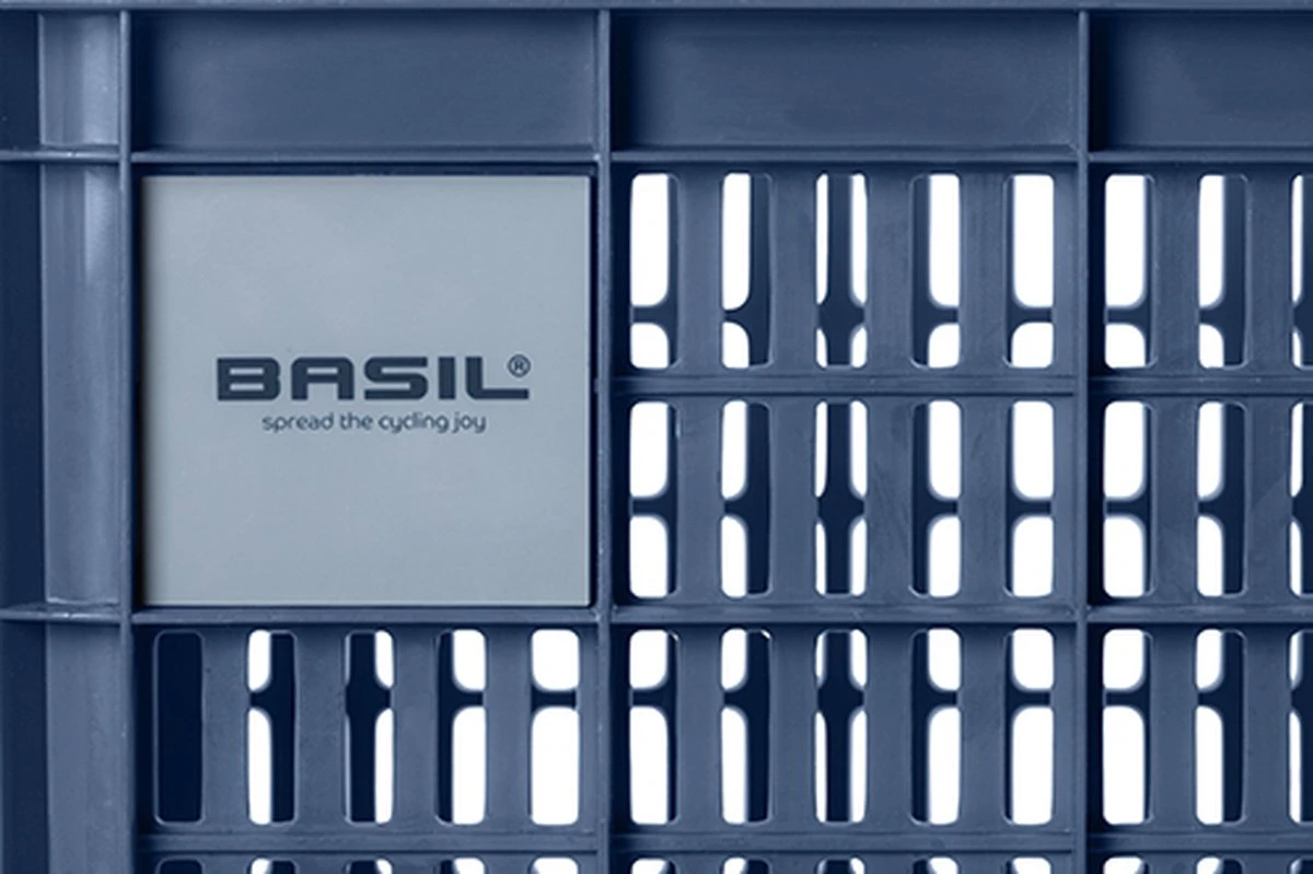 Basil Fietskrat S - Klein - 17.5 Liter - Blauw - Afbeelding 3