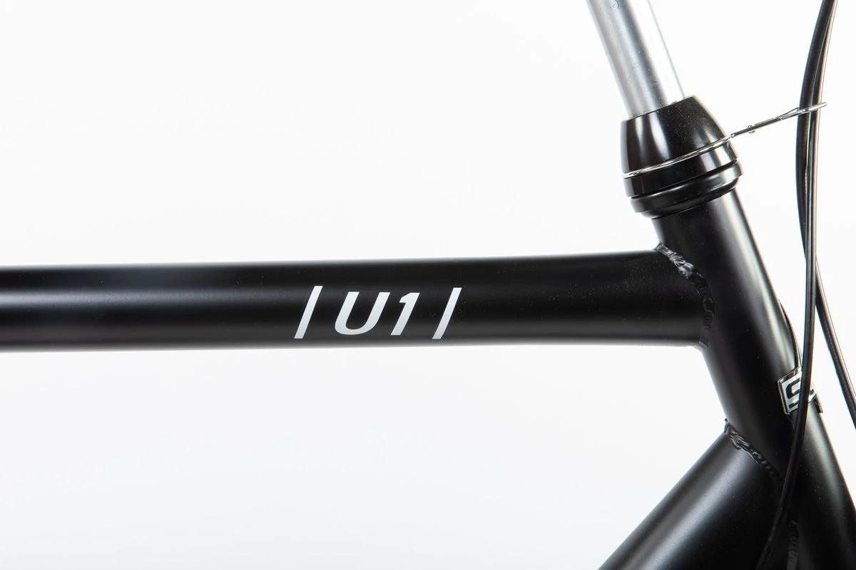 Static Herenfiets Urban 61 Cm Mat Zwart - Afbeelding 3