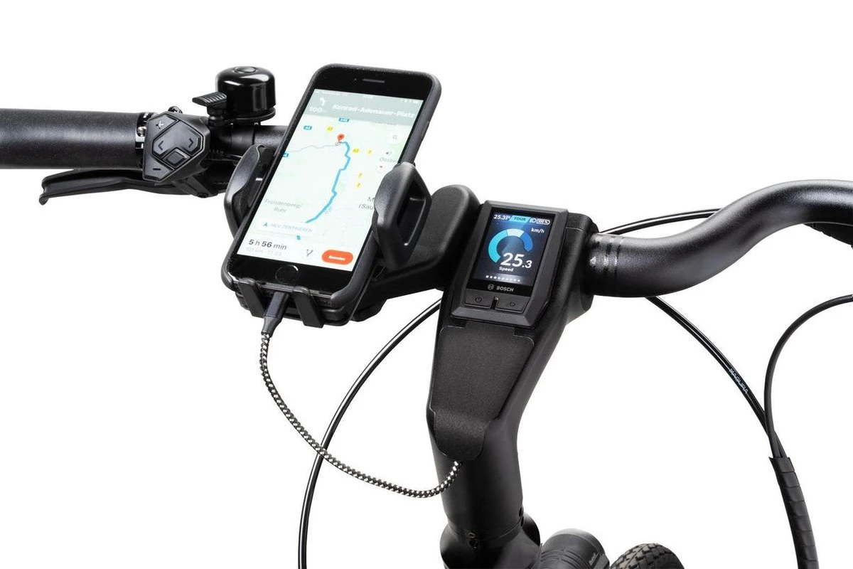 Ergotec Telefoonhouder Fiets - Zwart - Afbeelding 2