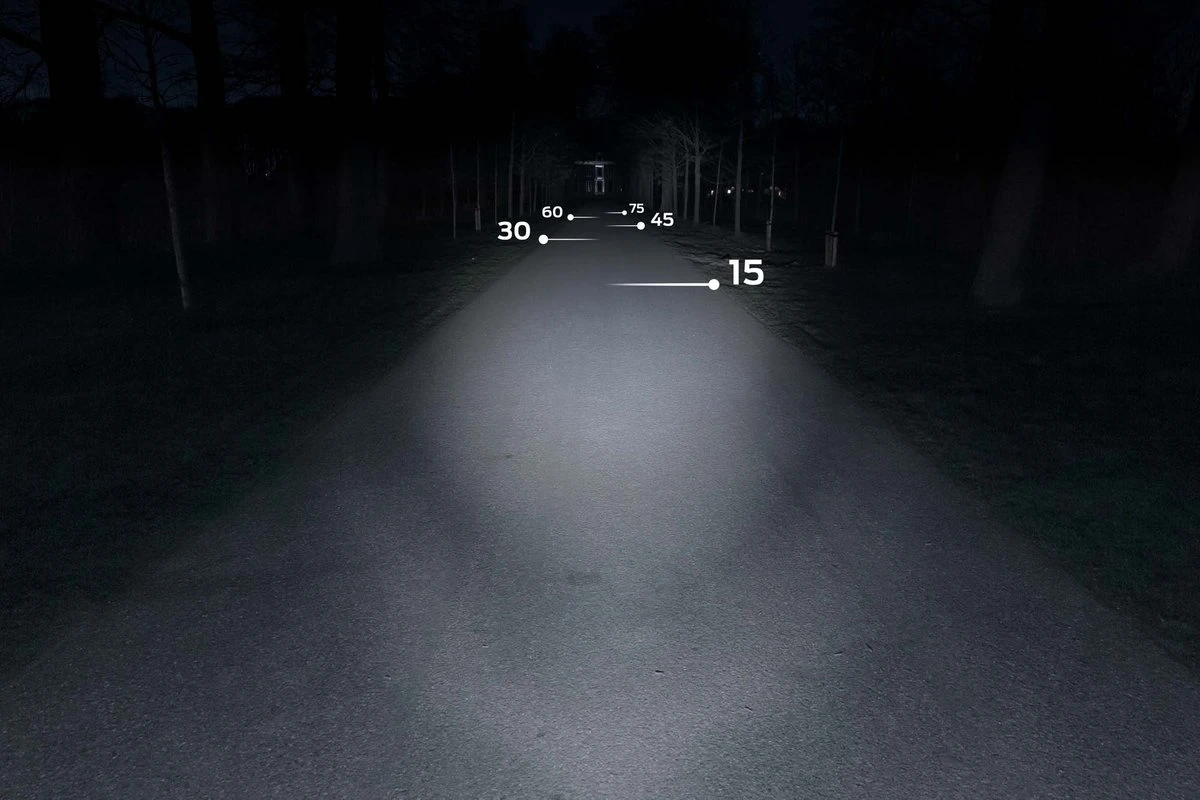 AXA Pico 30 Switch - Fietslamp Voorlicht - LED Koplamp - Dynamo - 30 Lux - Afbeelding 3