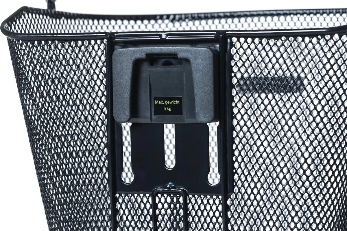 Basil Bremen BE - Fietsmand - Inclusief Systeem - Voorop - Zwart - Afbeelding 6