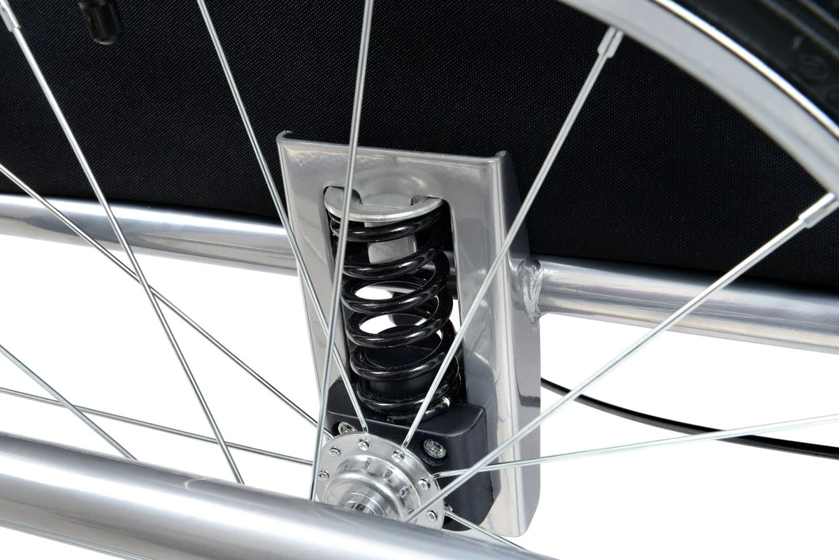 Fietskar Voor Kinderen - Met Buggyfunctie - En Schokbrekers - Rood - Afbeelding 18